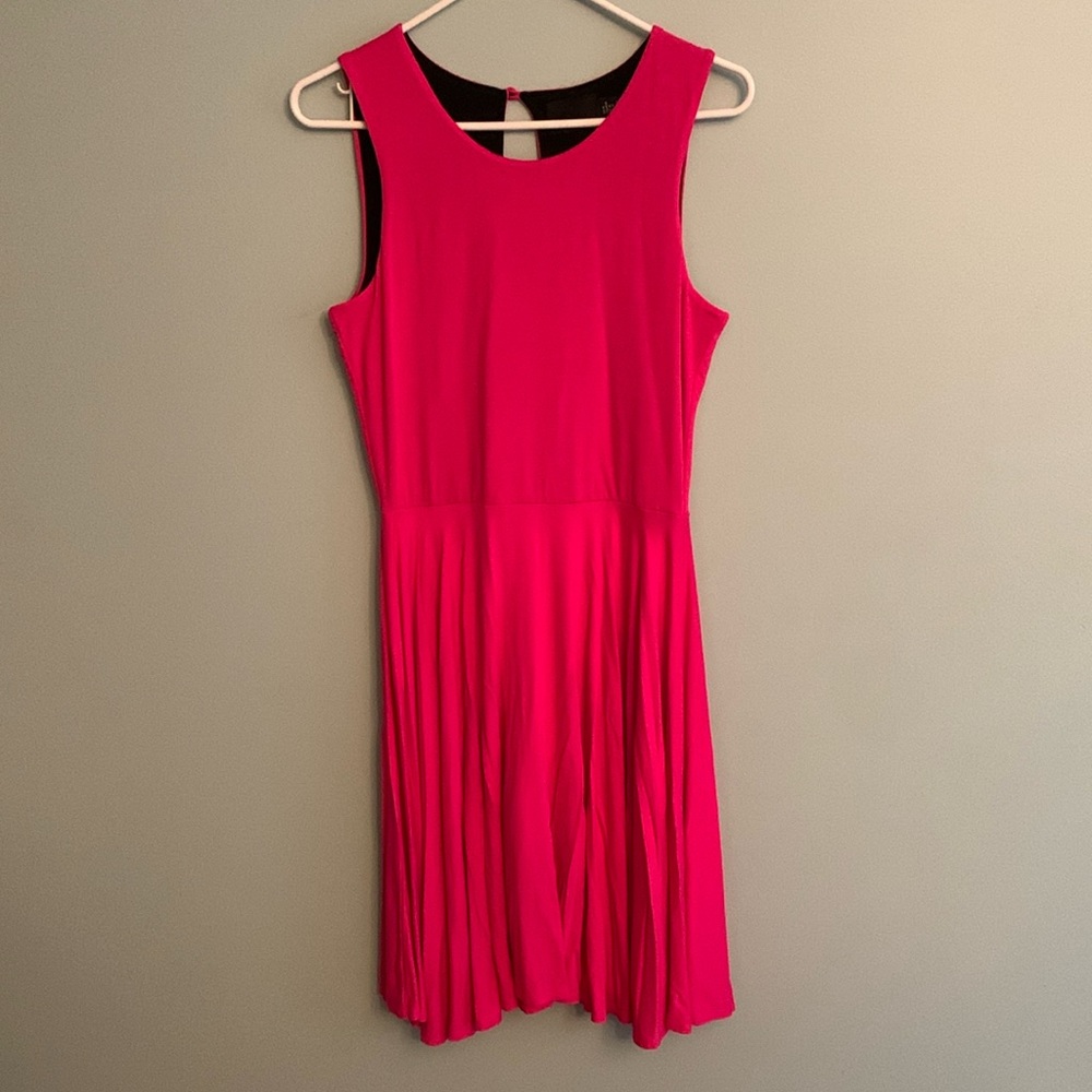 Womens Cynthia Rowley hot pink sleeveless dress size medium